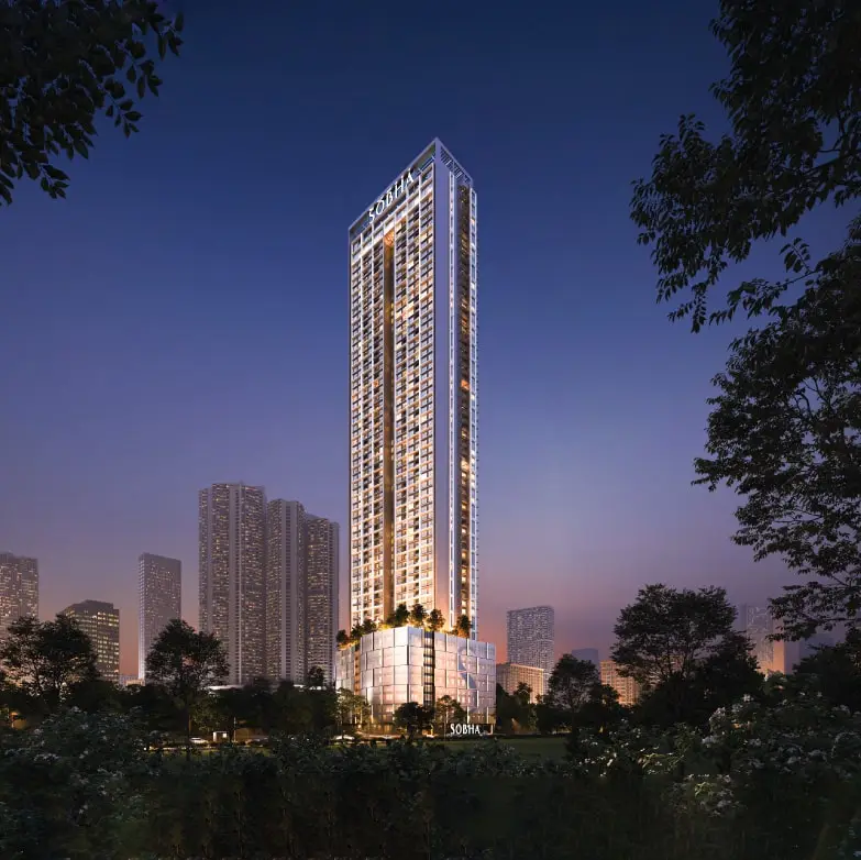 2 BHK Flat for Rent in Lodha Crown Kolshet Road