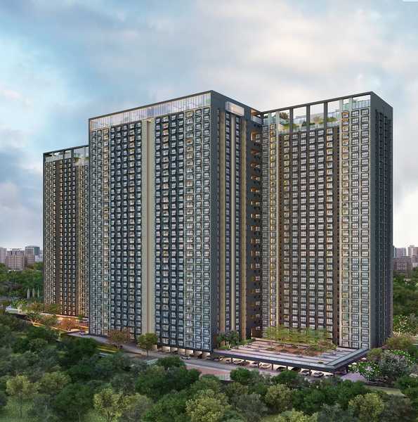 3 BHK Flat for Rent in Acme Ozone Manpada